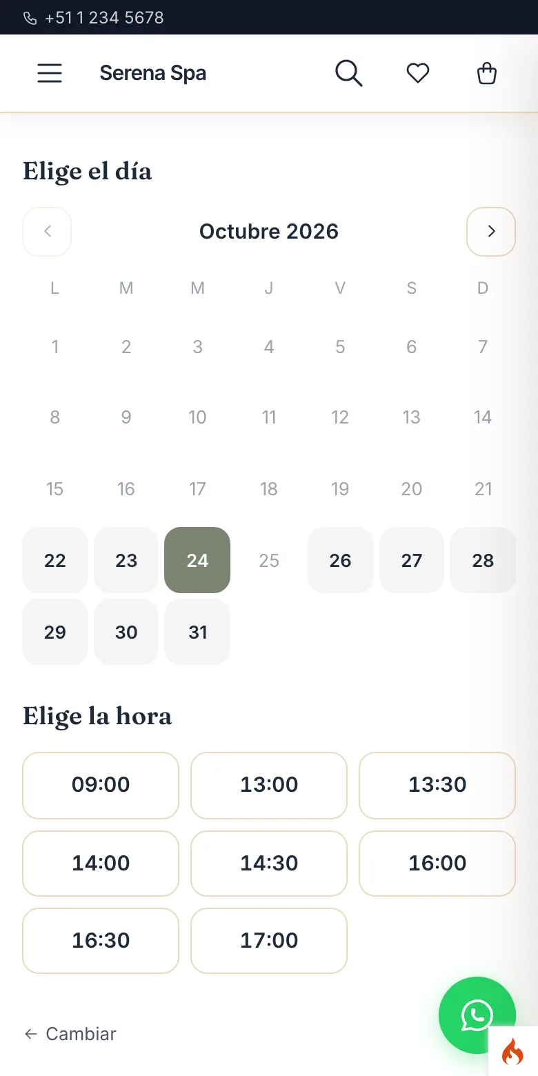 Reservar toma un minuto
