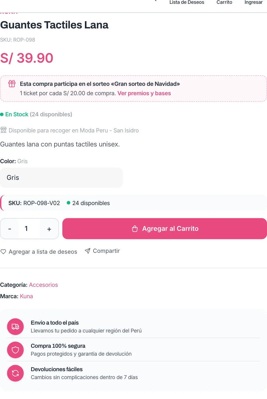 Tu cliente sabe dónde recoger