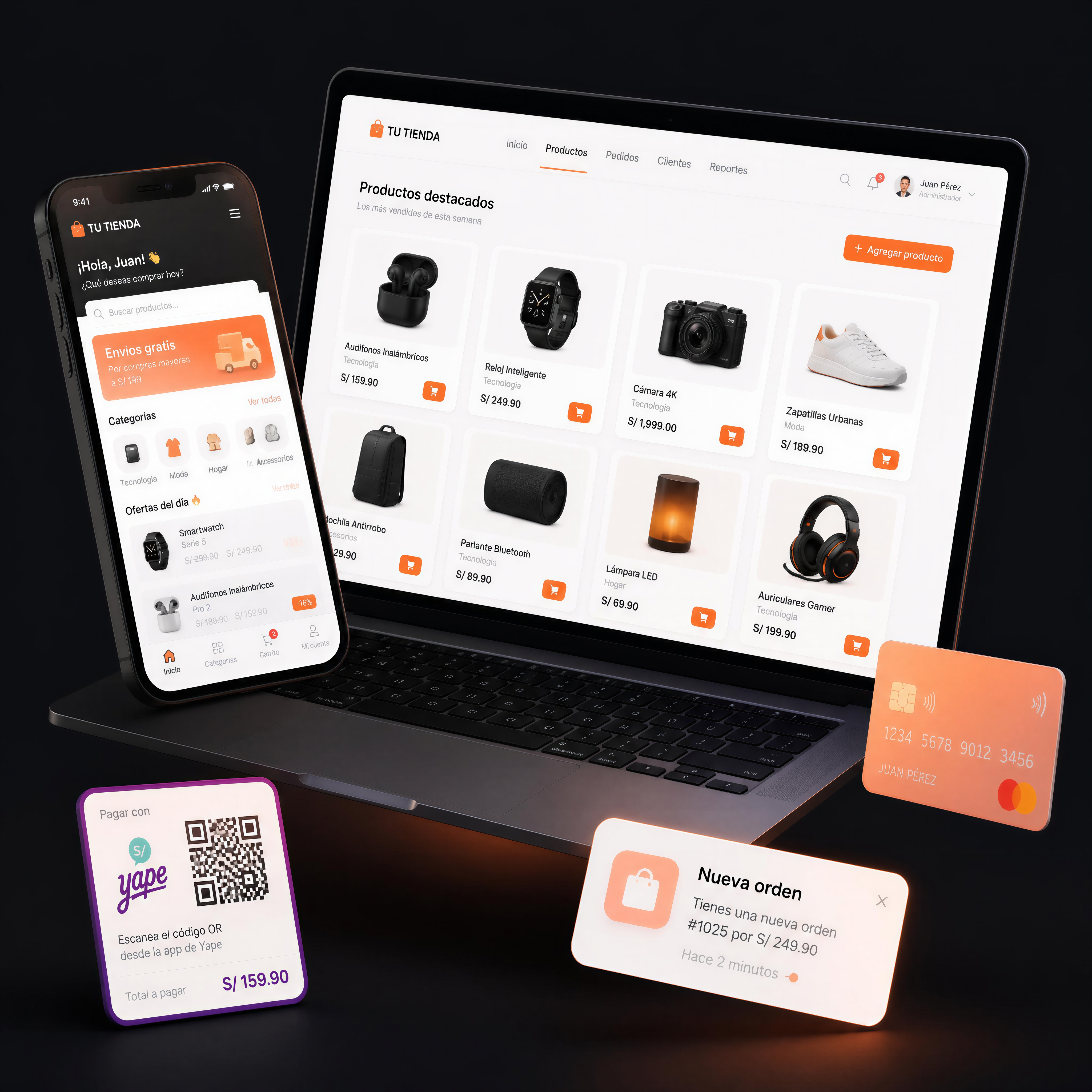 Crea tu ==Tienda Virtual en Perú== con Facturación y Yape